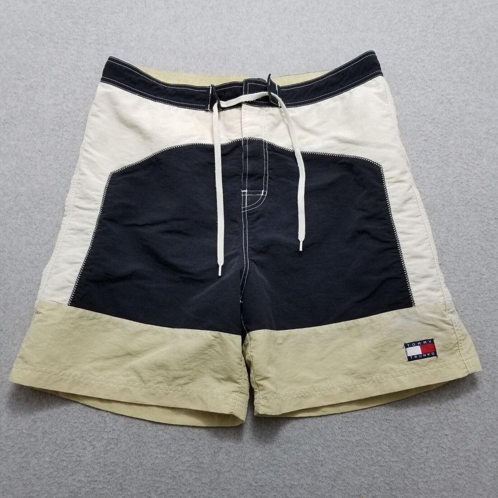 Tommy Hilfiger Swim Trunks Mens XL Shorts Drawstring Logo‎